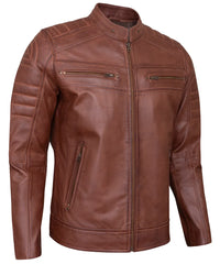brown-mens-cafe-racer-leather-jacket