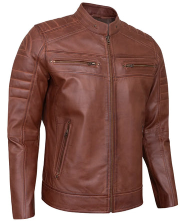 brown-mens-cafe-racer-leather-jacket