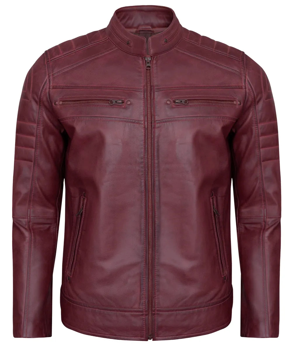 maroon-mens-cafe-racer-leather-jacket