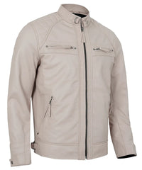 mens-beige-biker-leather-jacket