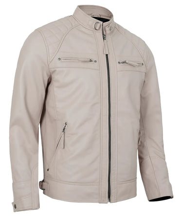 mens-beige-biker-leather-jacket