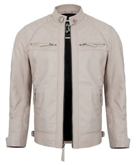 mens-beige-biker-leather-jacket