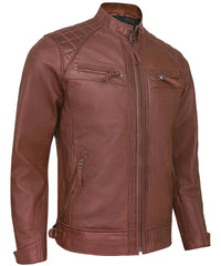 mens-brown-biker-leather-jacket