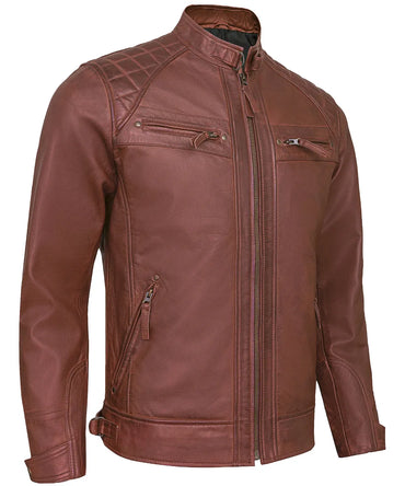 mens-brown-biker-leather-jacket