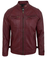 products › mens-maroon-biker-leather-jacket