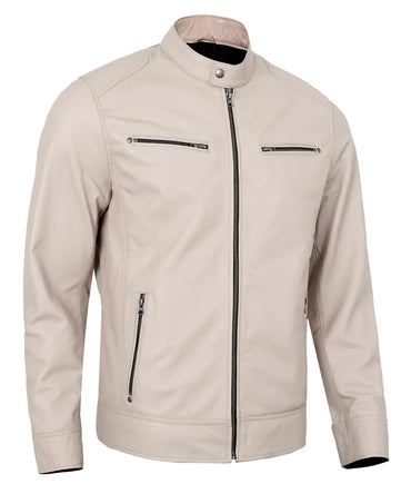 beige-mens-cafe-racer-leather-jacket