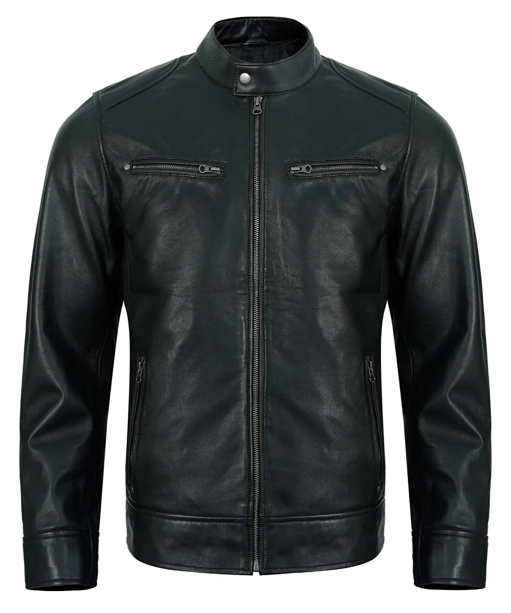 black-mens-cafe-racer-leather-jacket