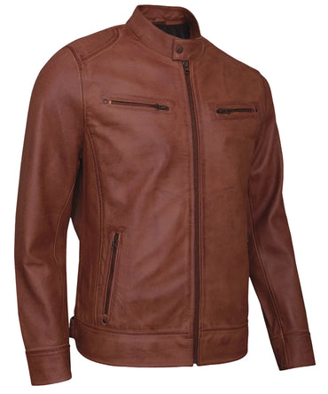 brown-mens-cafe-racer-leather-jacket