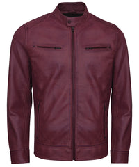 maroon-mens-cafe-racer-leather-jacket