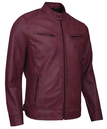 maroon-mens-cafe-racer-leather-jacket