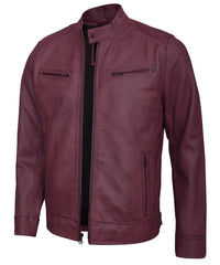 maroon-mens-cafe-racer-leather-jacket