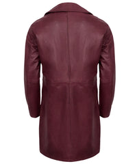 mens-maroon-leather-car-coat
