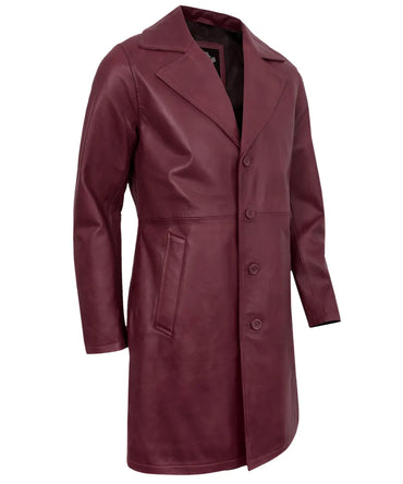  mens-maroon-leather-car-coat