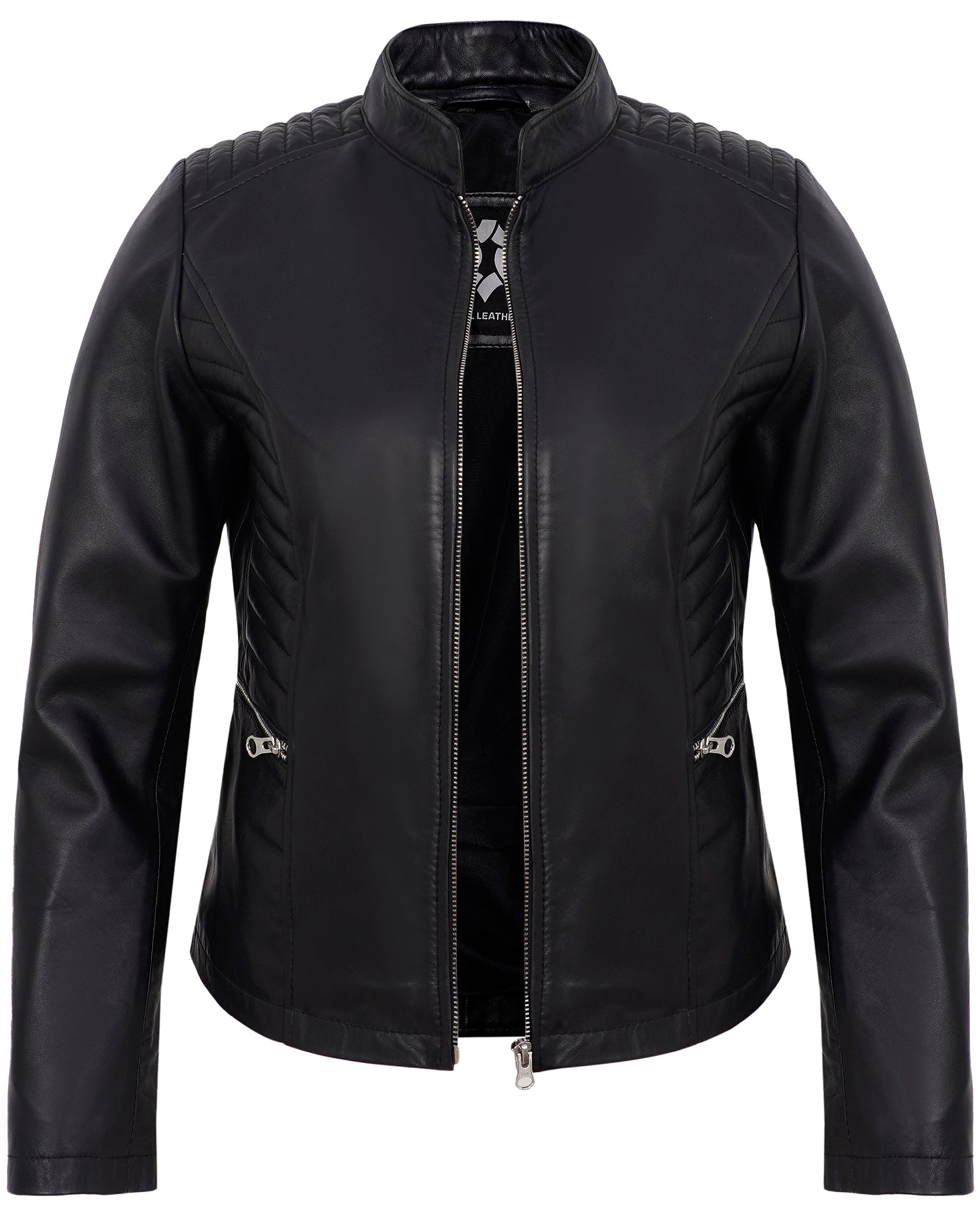 black-womens-cafe-racer-motorcycle-jacket