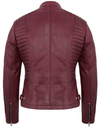maroon-womens-cafe-racer-motorcycle-jacket