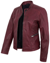 maroon-womens-cafe-racer-motorcycle-jacket