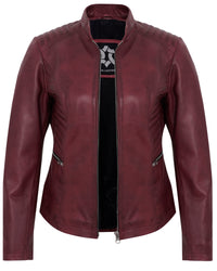 maroon-womens-cafe-racer-motorcycle-jacket