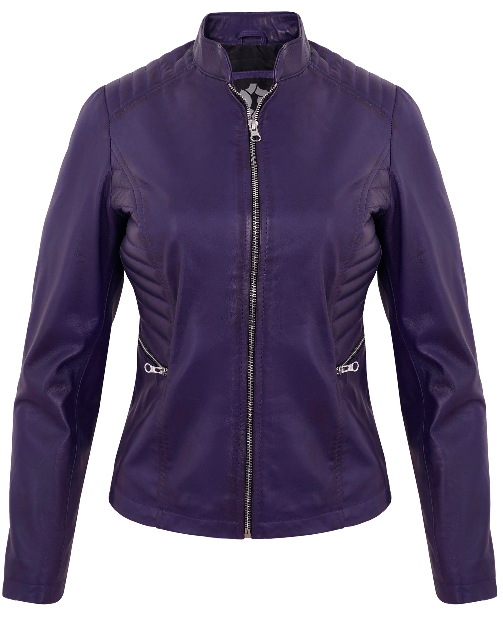purple-womens-cafe-racer-motorcycle-jacket