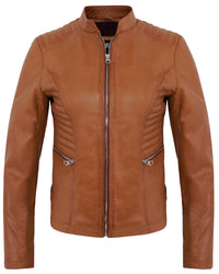 tan-womens-cafe-racer-motorcycle-jacket