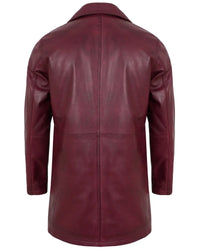 maroon-leather-car-coat-men