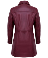  leather-blazer-women-sale-maroon