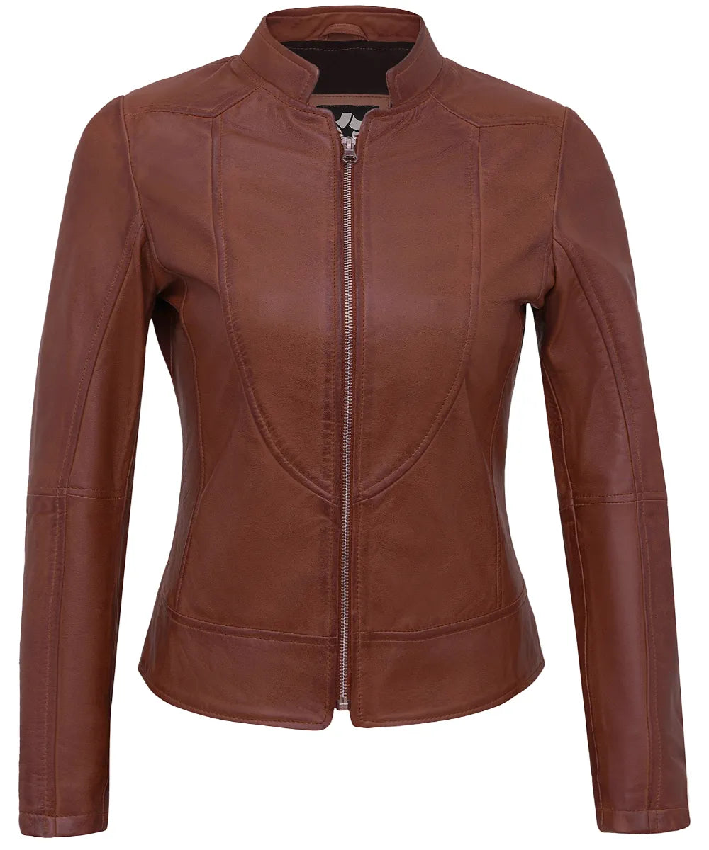  brown-womens-cafe-racer-leather-jacket