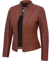 brown-womens-cafe-racer-leather-jacket
