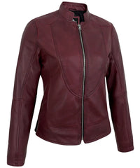 maroon-womens-cafe-racer-leather-jacket