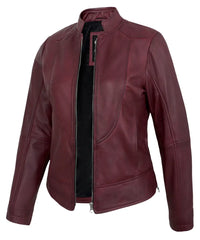 maroon-womens-cafe-racer-leather-jacket