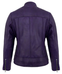 purple-womens-cafe-racer-leather-jacket