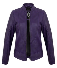 purple-womens-cafe-racer-leather-jacket