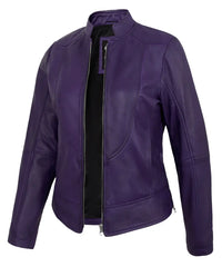 purple-womens-cafe-racer-leather-jacket