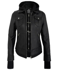 womens-hooded-leather-jackets-black