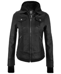 womens-hooded-leather-jackets-black