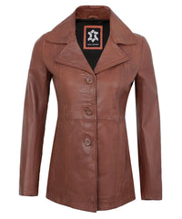 brown-leather-blazer-women