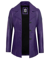 purple-vintage-leather-blazer-women