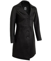 black-leather-car-coat-womens