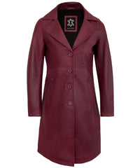 maroon-leather-car-coat-womens