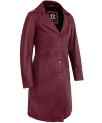 maroon-leather-car-coat-womens