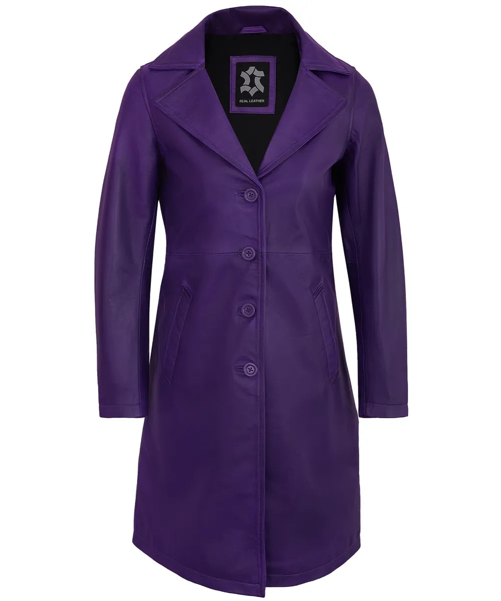 purple-leather-car-coat-womens