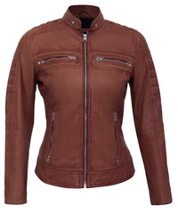  brown-cafe-racer-jackets-for-women