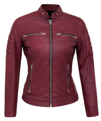 maroon-cafe-racer-jackets-for-women