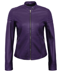 purple-womens-lambskin-leather-biker-jacket