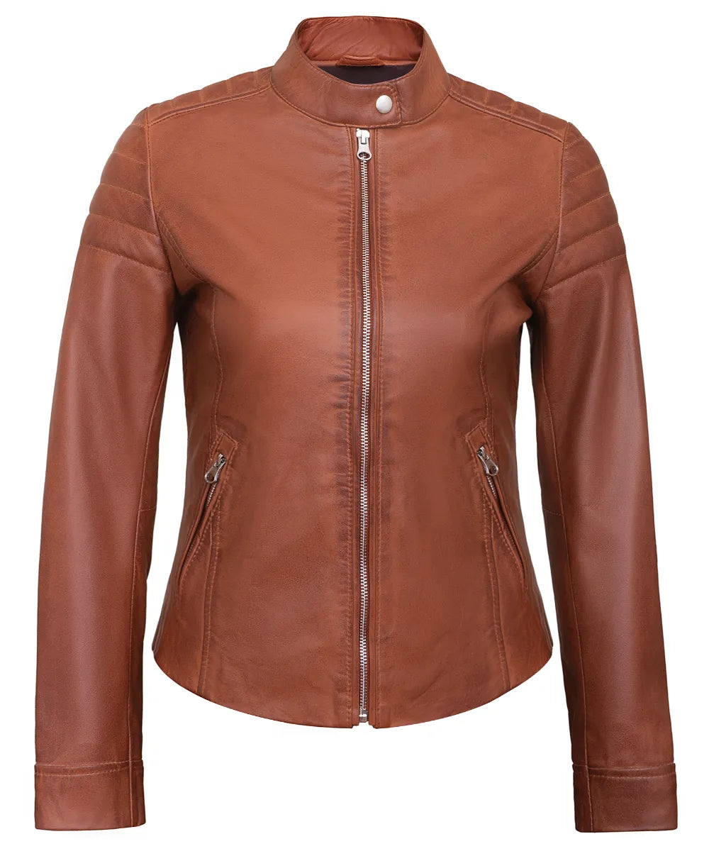 tan-womens-lambskin-leather-biker-jacket