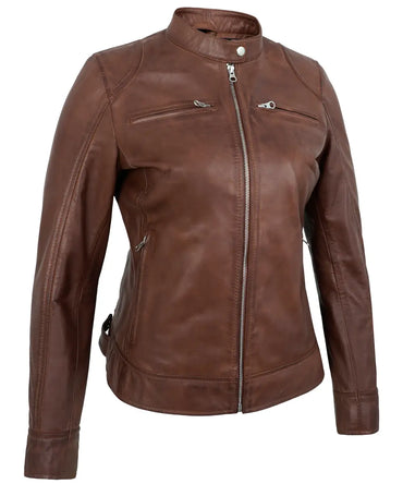 brown-motorcycle-leather-jacket-for-women