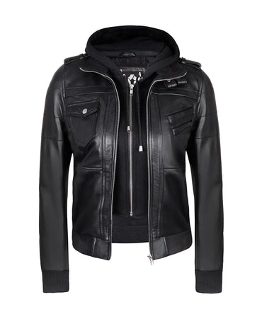  black-hooded-leather-jackets-for-women