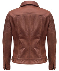 brown-leather-jacket-trucker