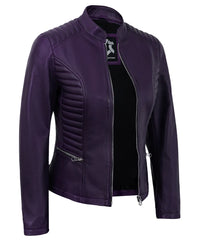 purple-womens-cafe-racer-motorcycle-jacket