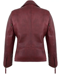 maroon-womens-motorcycle-leather-jackets