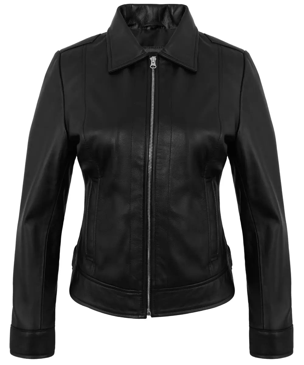black-cafe-racer-down-collar-jackets